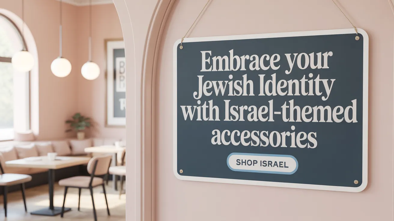 Embrace Your Jewish Identity with Israel-Themed Accessories