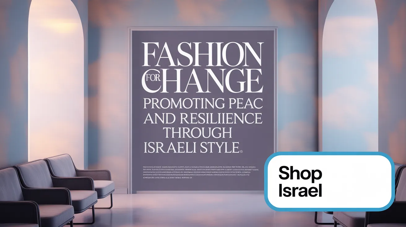 Fashion for Change: Promoting Peace and Resilience through Israeli Style