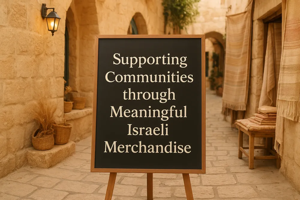 Supporting Communities through Meaningful Israeli Merchandise