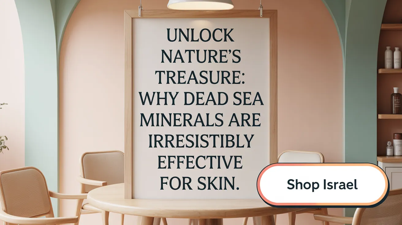 Unlock Nature’s Treasure: Why Dead Sea Minerals Are Irresistibly Effective for Skin