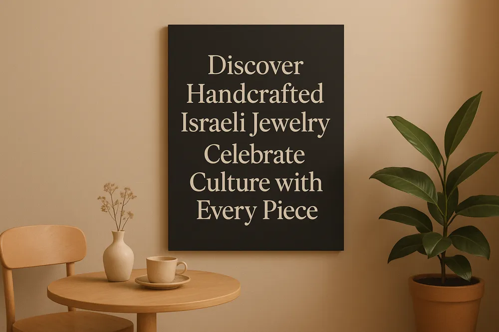 Discover Handcrafted Israeli Jewelry: Celebrate Culture with Every Piece