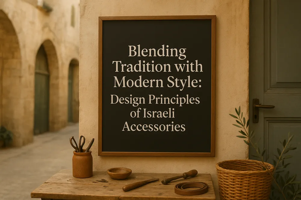 Blending Tradition with Modern Style: Design Principles of Israeli Accessories