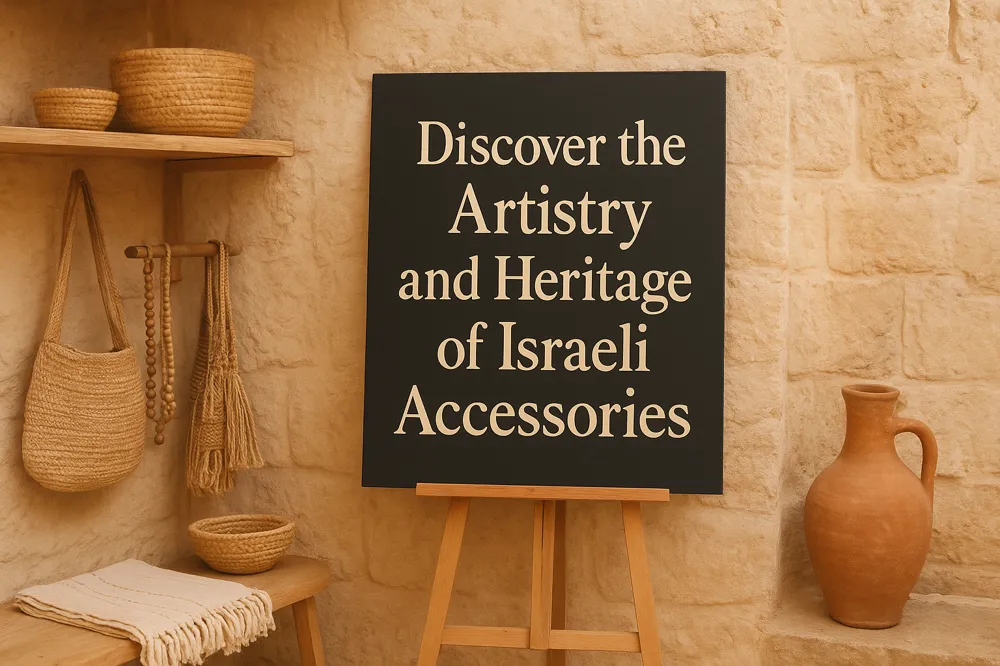 Discover the Artistry and Heritage of Israeli Accessories