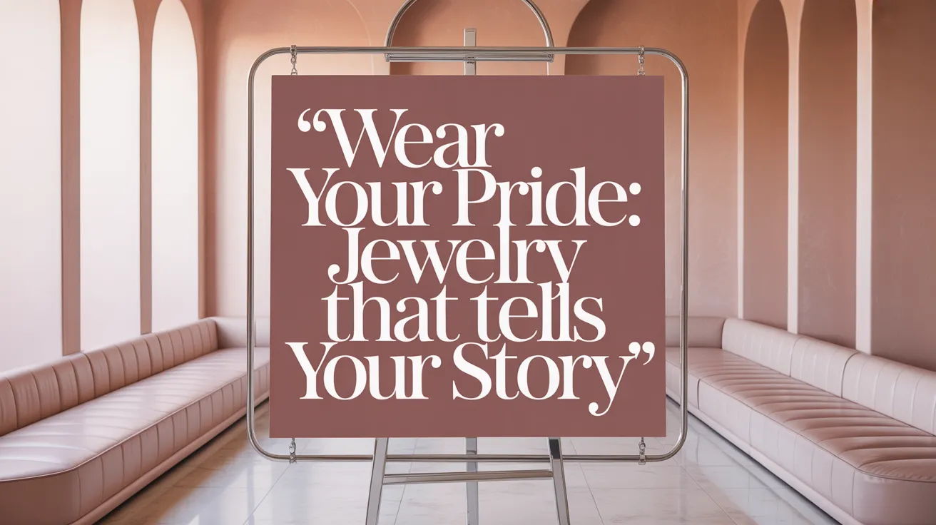 Wear Your Pride: Jewelry That Tells Your Story