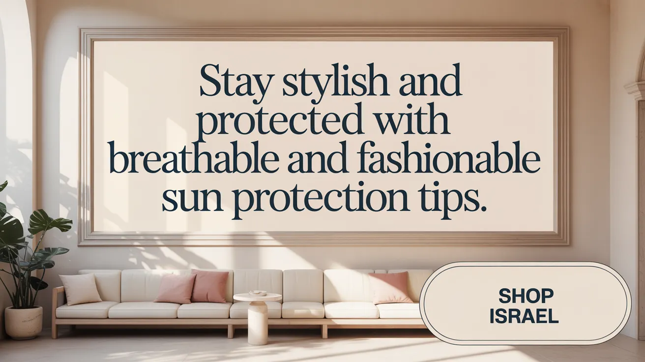 Stay stylish and protected with breathable fabrics and fashionable sun protection tips.