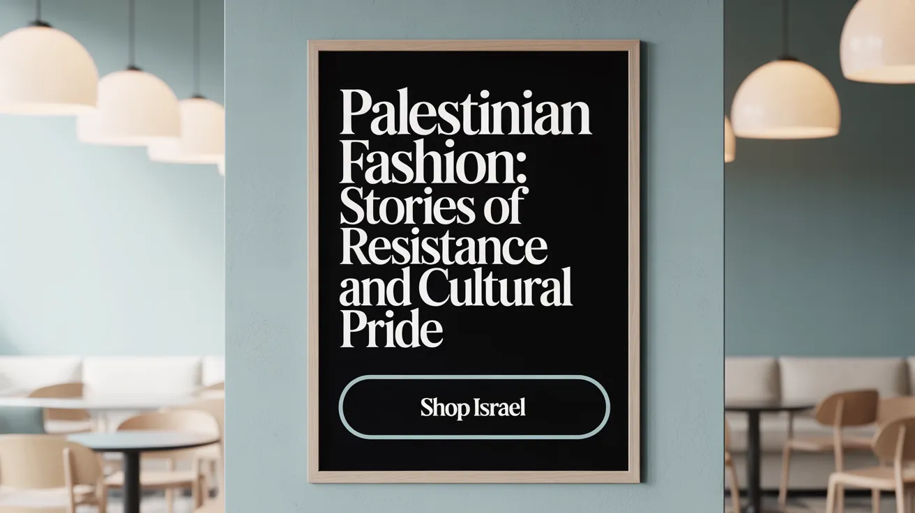 Palestinian Fashion: Stories of Resistance and Cultural Pride