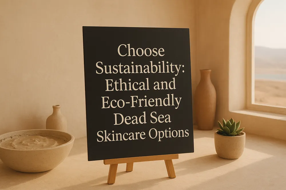 Choose Sustainability: Ethical and Eco-Friendly Dead Sea Skincare Options