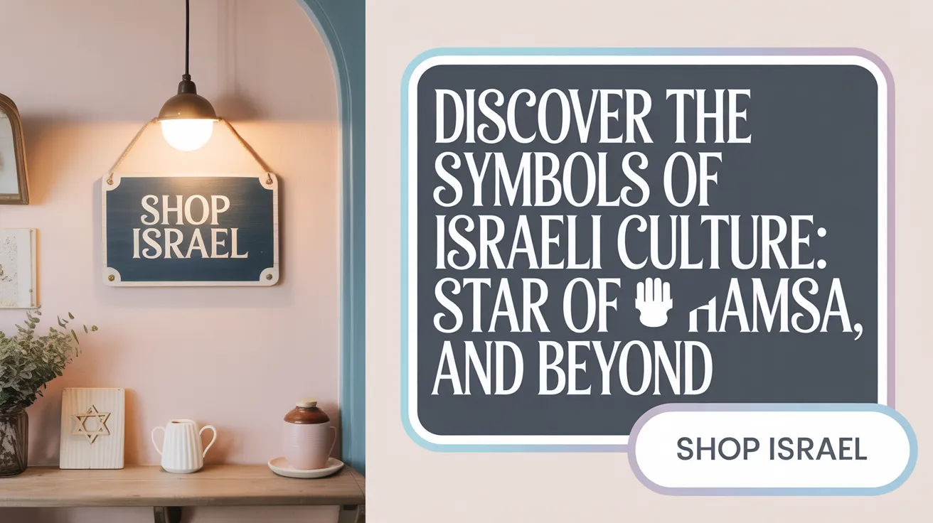 Discover the Symbols of Israeli Culture: Star of David, Hamsa, and Beyond