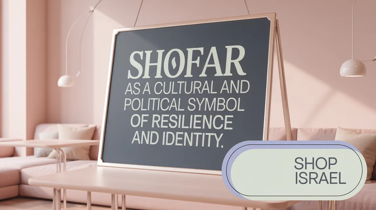 Shofar as a Cultural and Political Symbol of Resilience and Identity