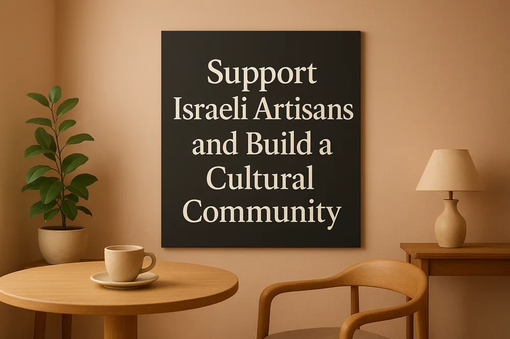 Support Israeli Artisans and Build a Cultural Community