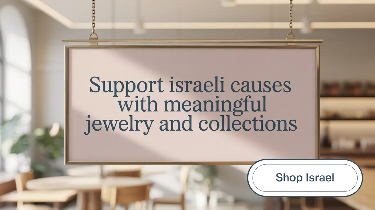 Support Israeli Causes with Meaningful Jewelry and Collections