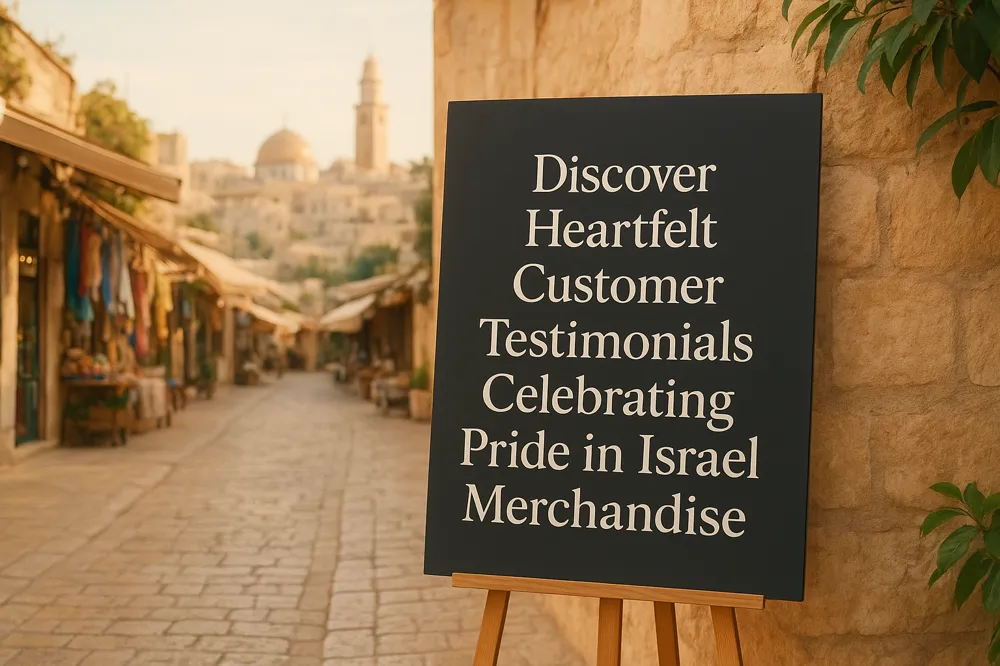 Discover Heartfelt Customer Testimonials Celebrating Pride in Israel Merchandise
