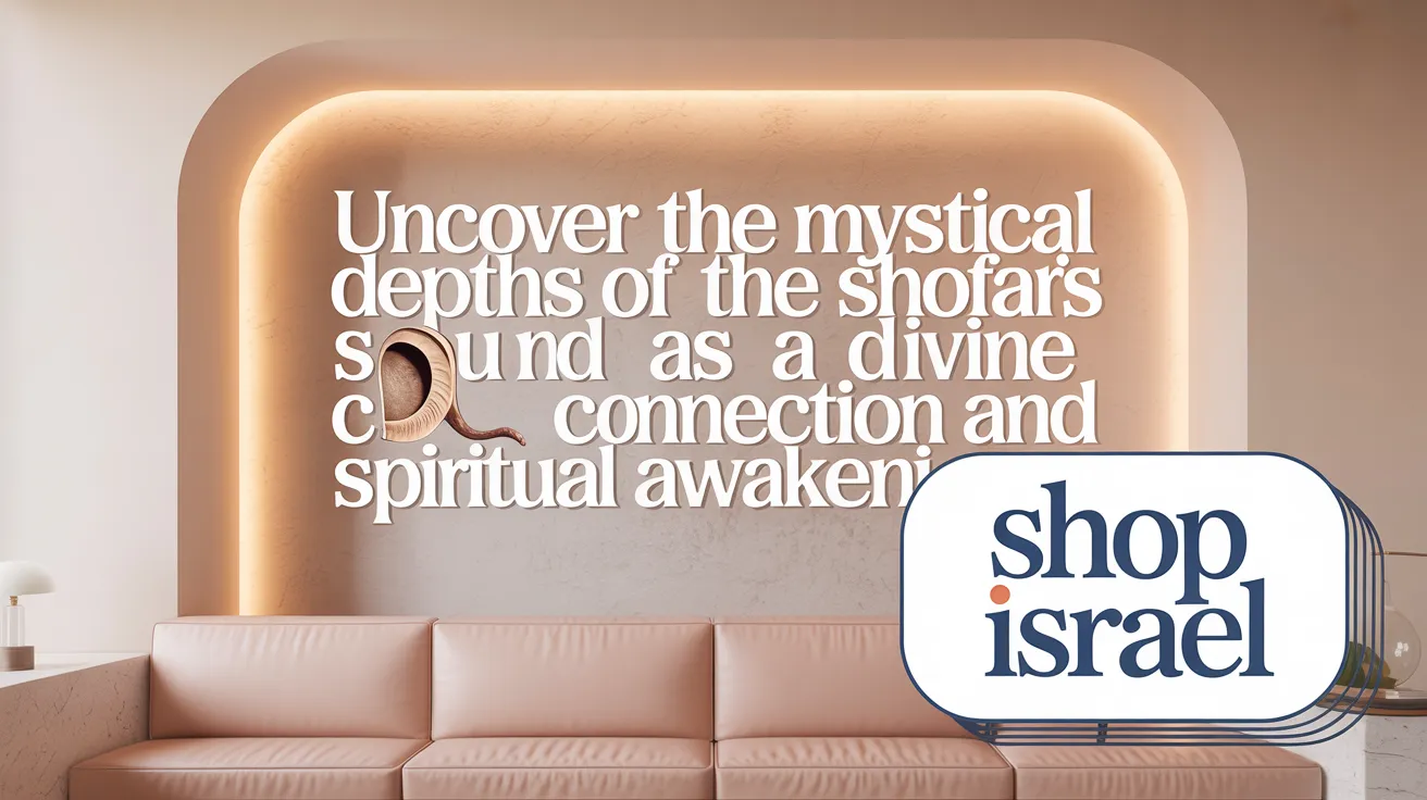 Uncover the mystical depths of the shofar's sound as a divine connection and spiritual awakening.