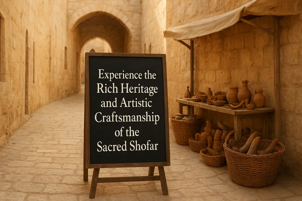 Experience the Rich Heritage and Artistic Craftsmanship of the Sacred Shofar