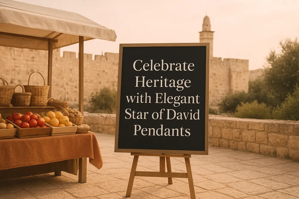 Celebrate Heritage with Elegant Star of David Pendants