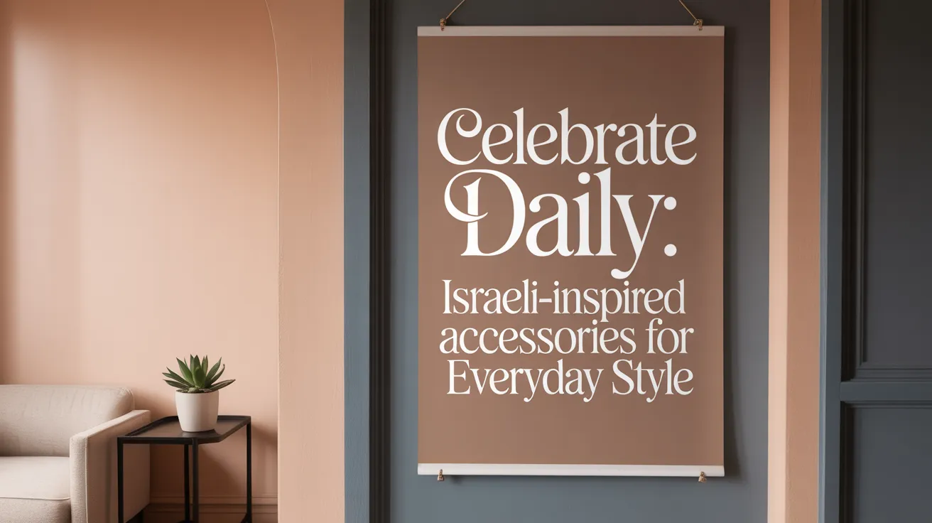Celebrate Daily: Israeli-Inspired Accessories for Everyday Style
