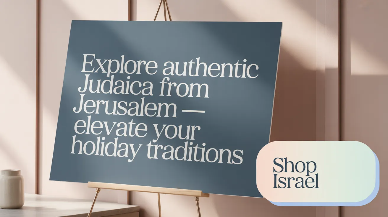 Explore Authentic Judaica from Jerusalem – Elevate Your Holiday Traditions
