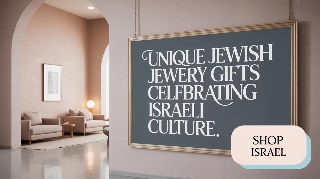Unique Jewish Jewelry Gifts Celebrating Israeli Culture