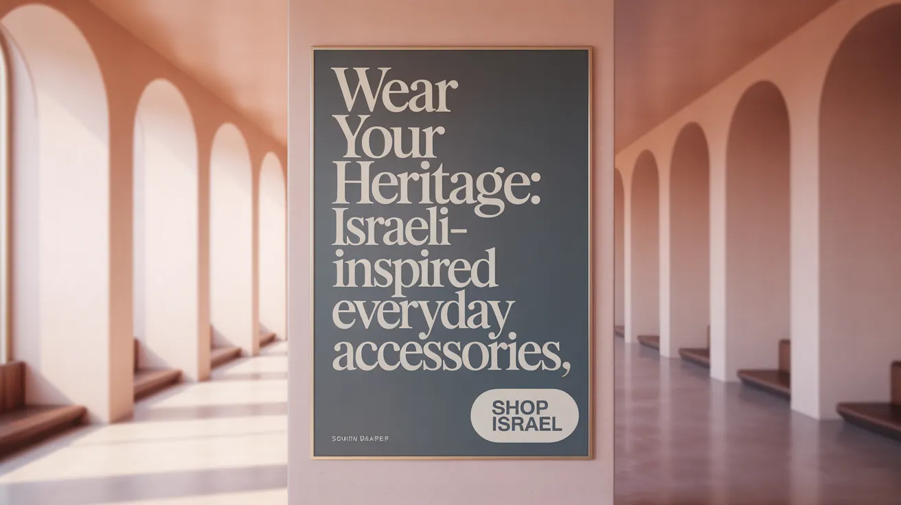 Wear Your Heritage: Israeli-Inspired Everyday Accessories