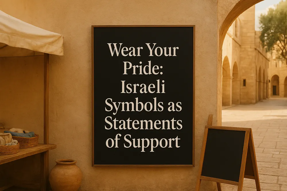 Wear Your Pride: Israeli Symbols as Statements of Support