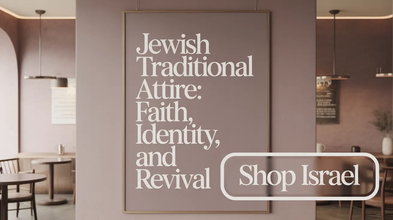 Jewish Traditional Attire: Faith, Identity, and Revival