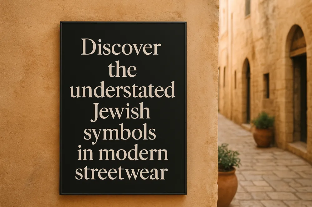 Discover the understated Jewish symbols in modern streetwear