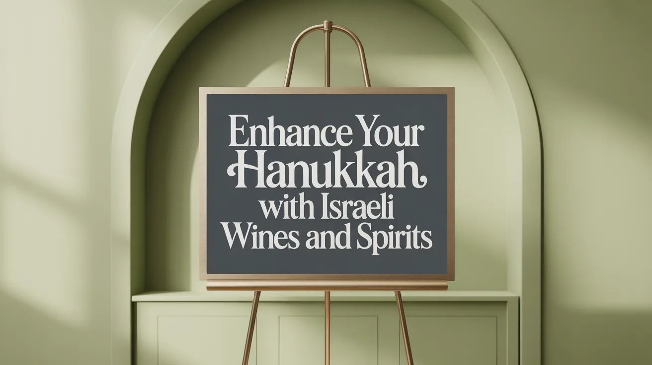 Enhance Your Hanukkah with Israeli Wines and Spirits