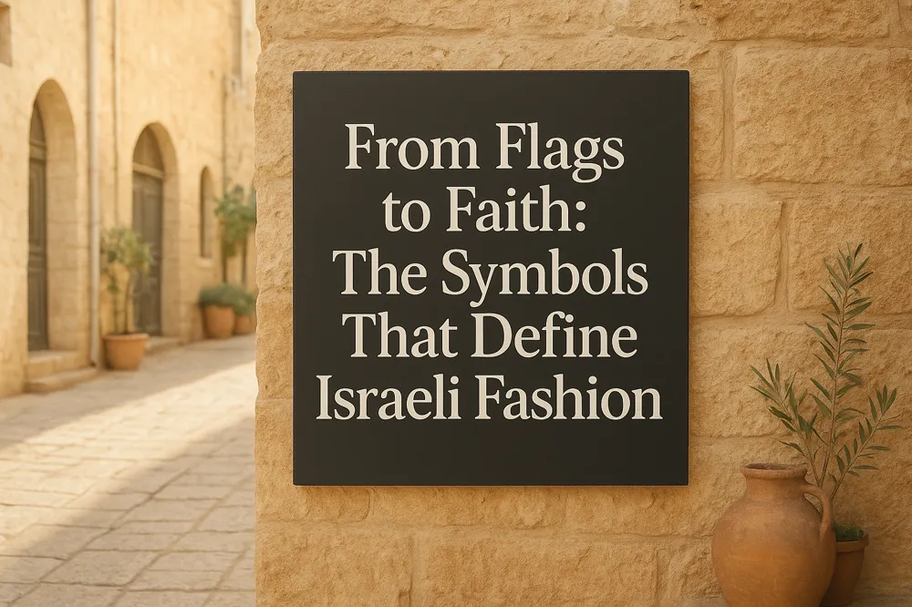 From Flags to Faith: The Symbols That Define Israeli Fashion
