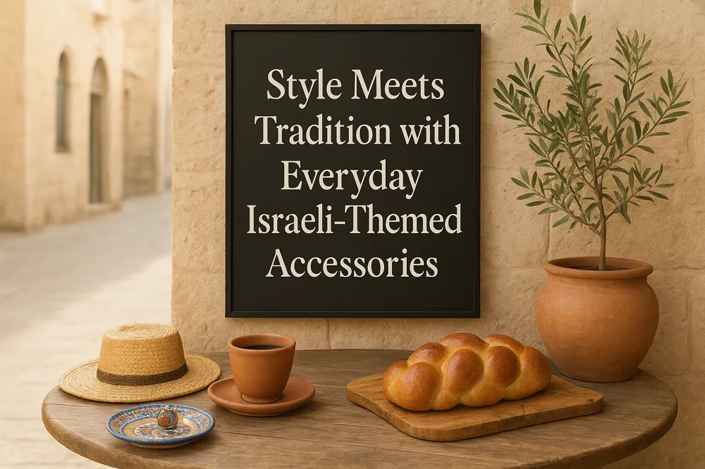 Style Meets Tradition with Everyday Israeli-Themed Accessories