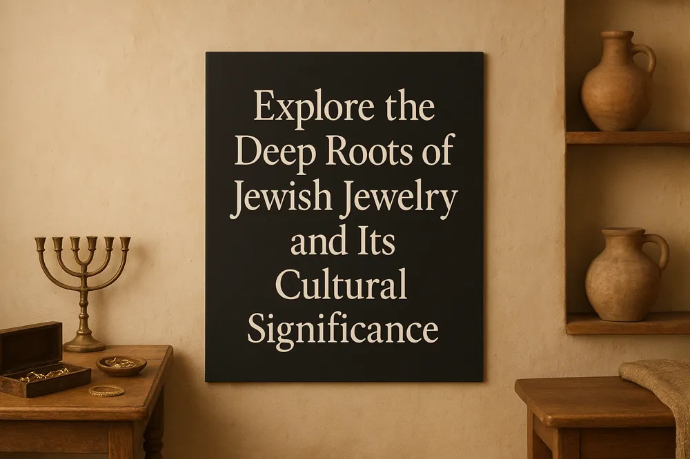 Explore the Deep Roots of Jewish Jewelry and Its Cultural Significance