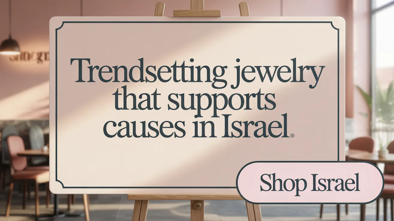 Trendsetting Jewelry That Supports Causes in Israel
