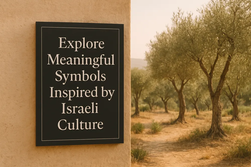 Explore Meaningful Symbols Inspired by Israeli Culture