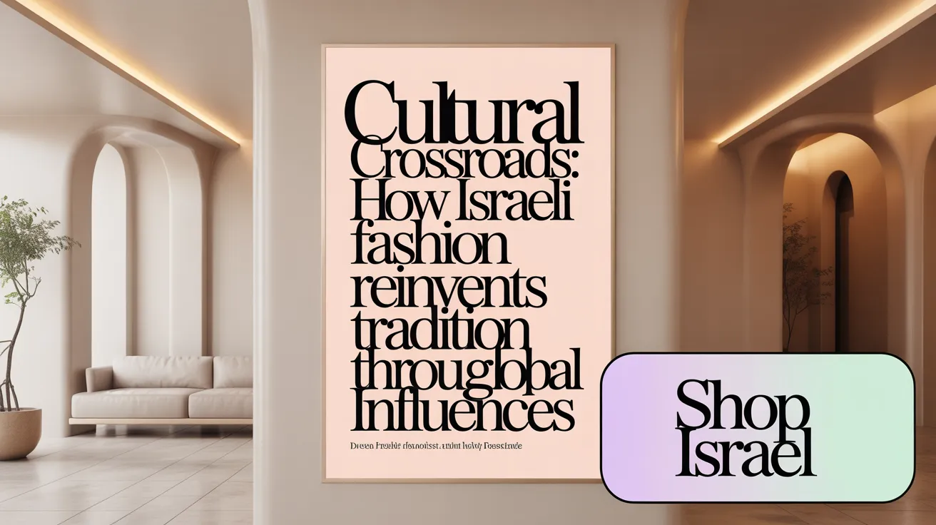 Cultural Crossroads: How Israeli Fashion Reinvents Tradition Through Global Influences
