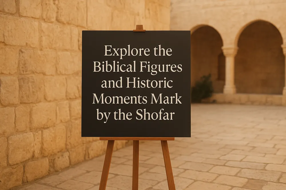 Explore the Biblical Figures and Historic Moments Marked by the Shofar