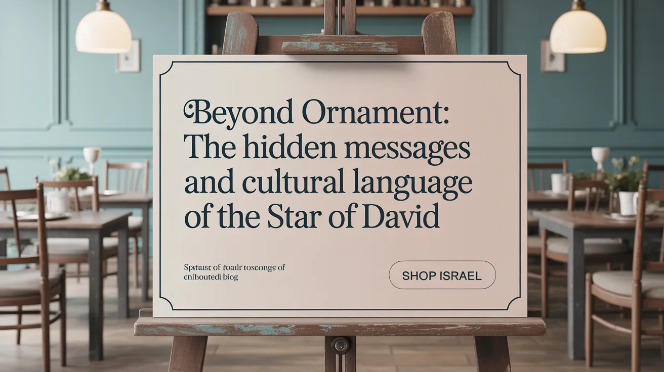Beyond Ornament: The Hidden Messages and Cultural Language of the Star of David