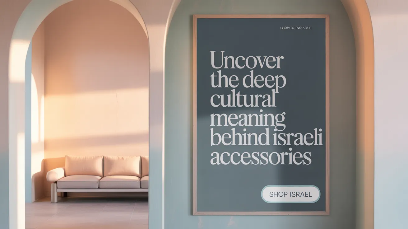 Uncover the Deep Cultural Meaning Behind Israeli Accessories