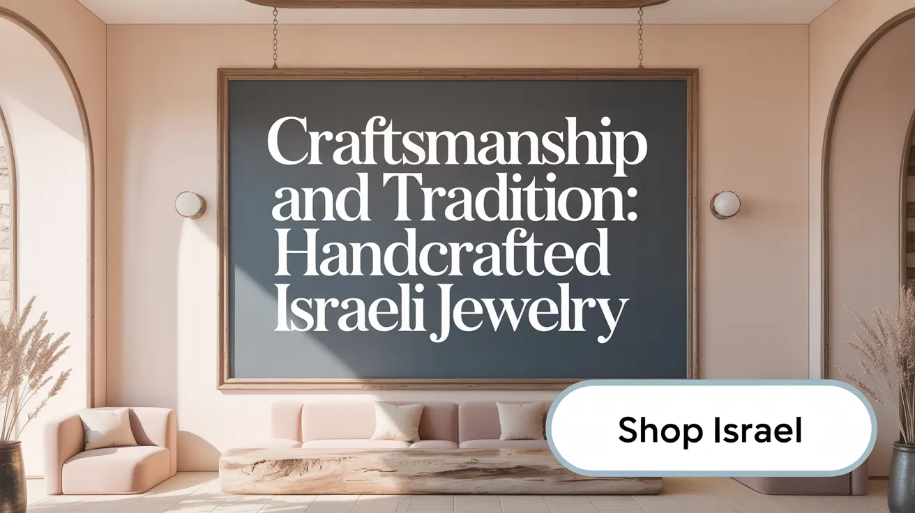 Craftsmanship and Tradition: Handcrafted Israeli Jewelry