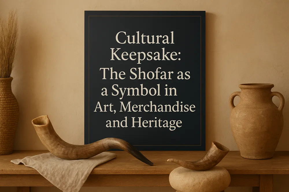 Cultural Keepsake: The Shofar as a Symbol in Art, Merchandise, and Heritage