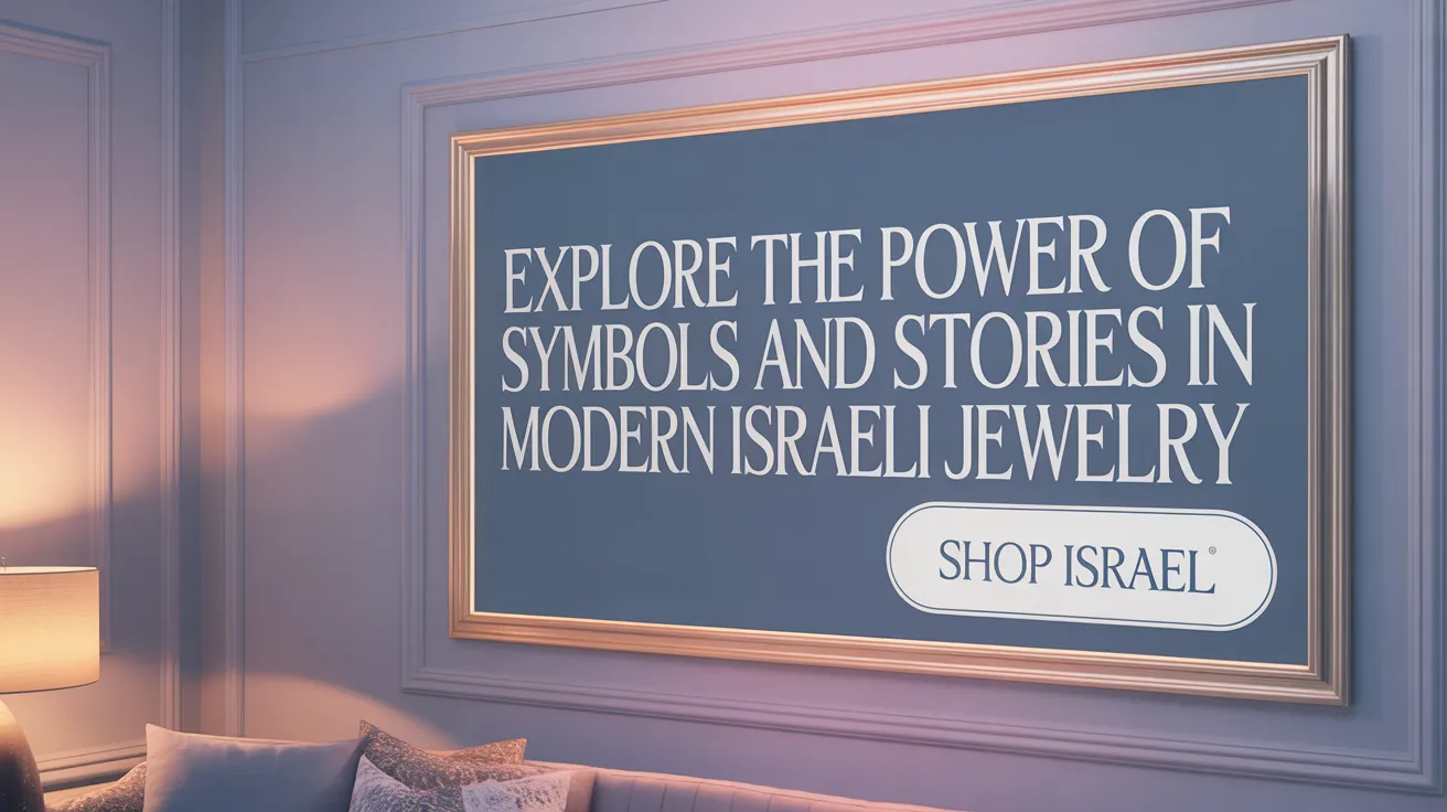 Explore the Power of Symbols and Stories in Modern Israeli Jewelry