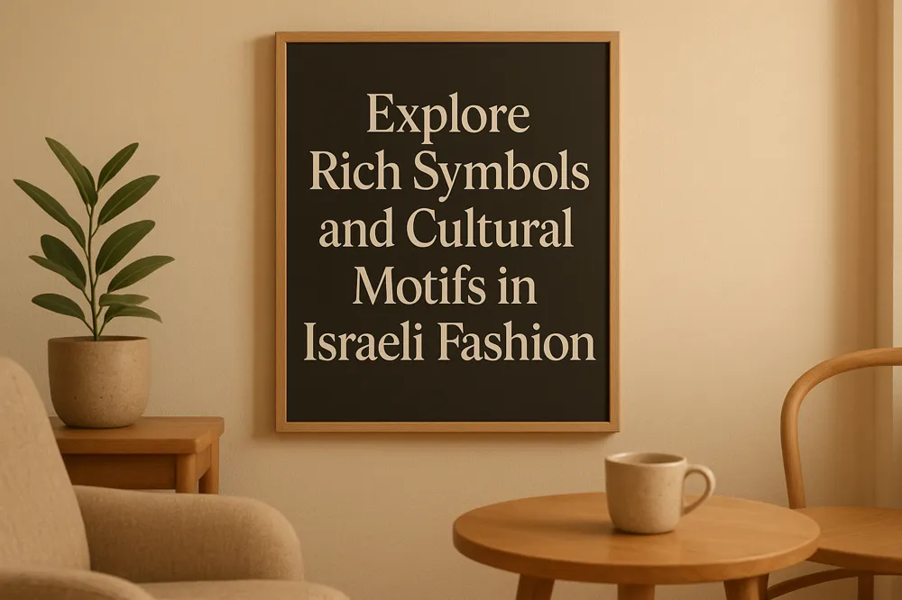 Explore Rich Symbols and Cultural Motifs in Israeli Fashion