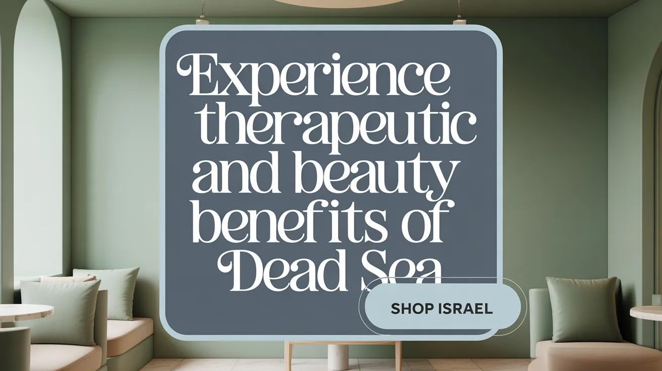 Experience the Therapeutic and Beauty Benefits of Dead Sea