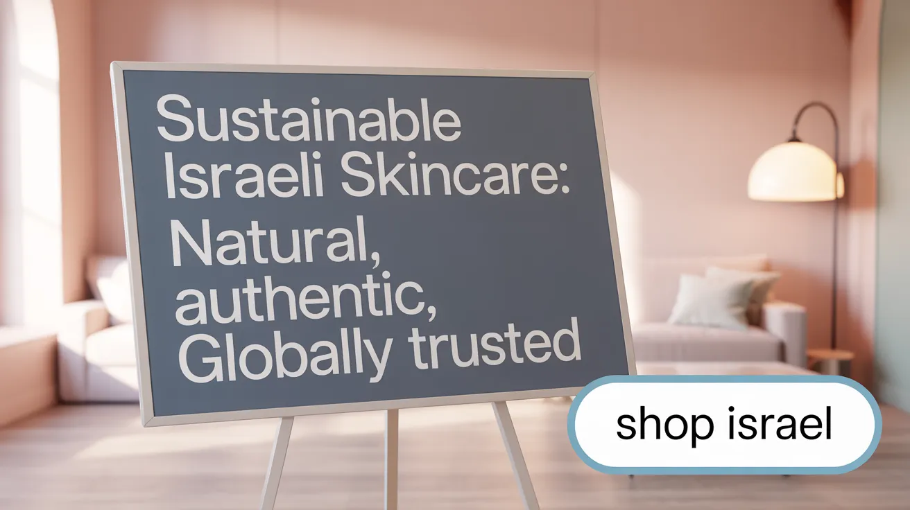 Sustainable Israeli Skincare: Natural, Authentic, Globally Trusted
