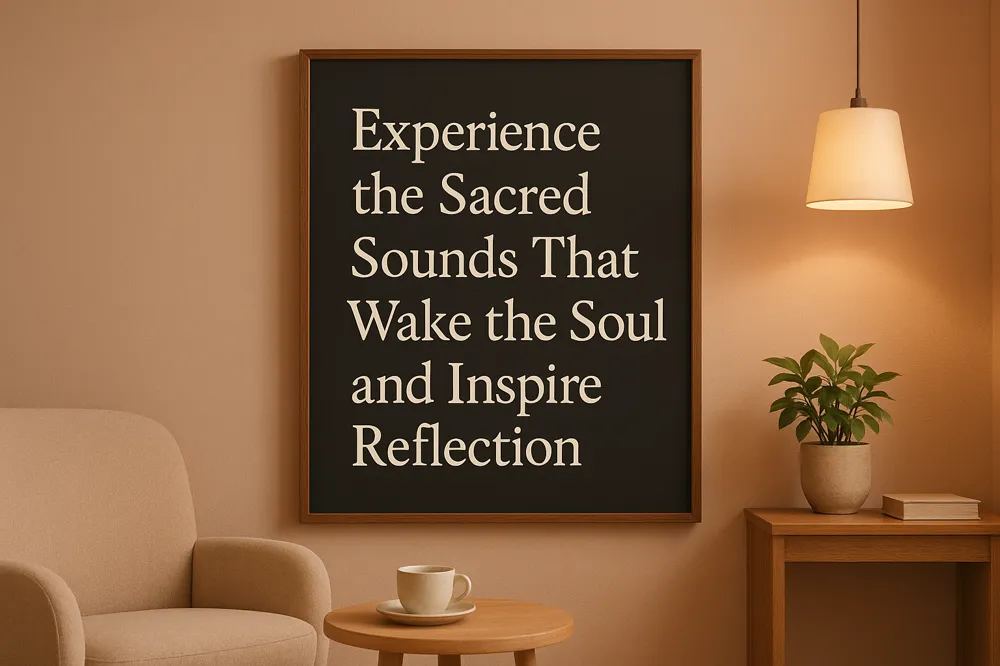 Experience the Sacred Sounds That Wake the Soul and Inspire Reflection
