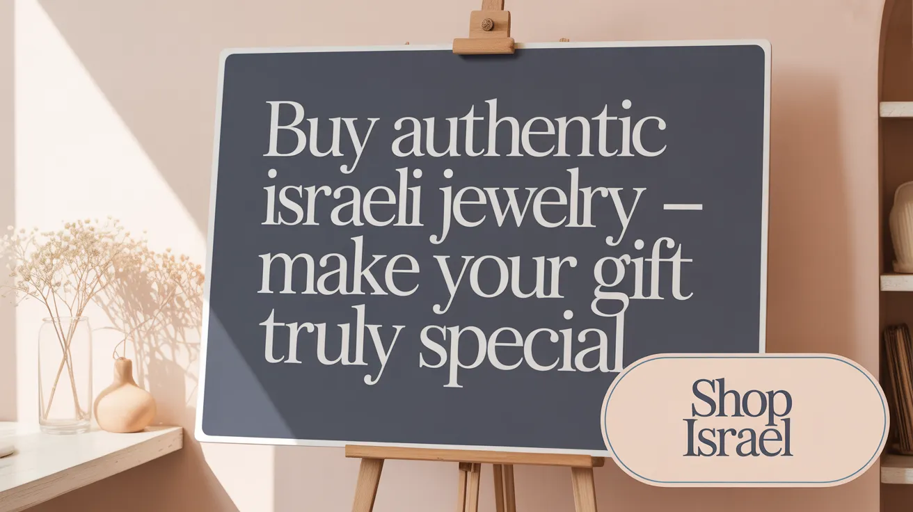 Buy Authentic Israeli Jewelry - Make Your Gift Truly Special