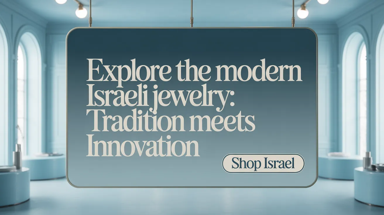 Explore the Modern Israeli Jewelry: Tradition Meets Innovation