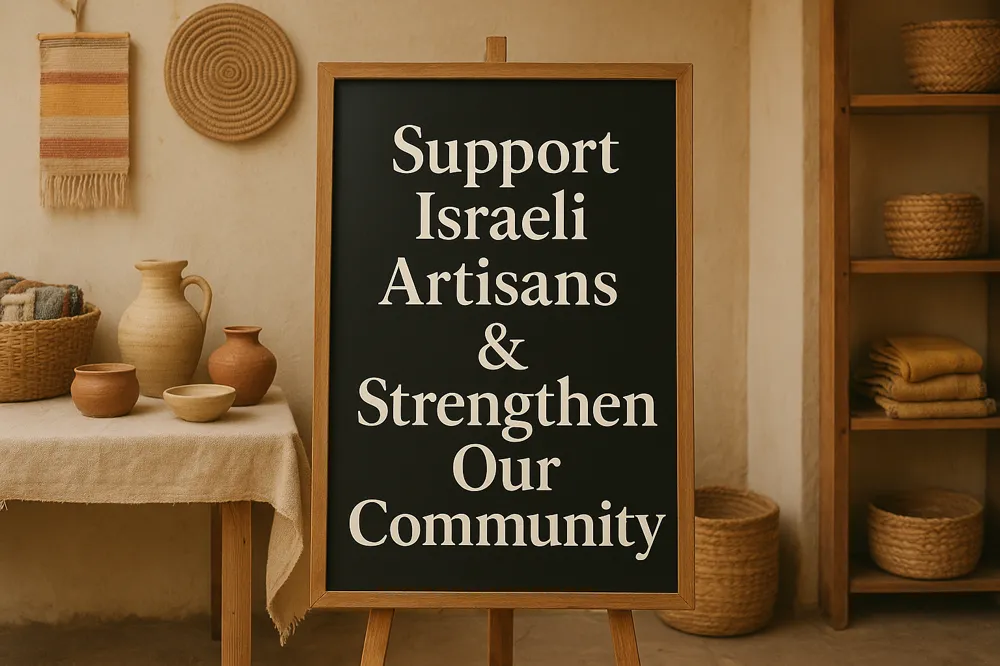 Support Israeli Artisans &amp; Strengthen Our Community