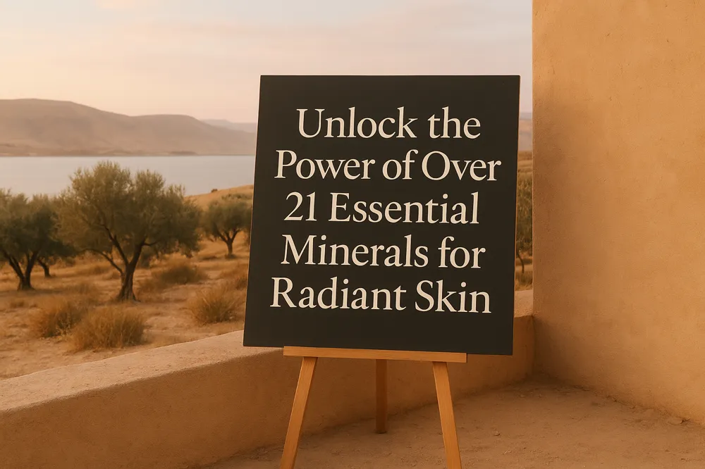 Unlock the Power of Over 21 Essential Minerals for Radiant Skin
