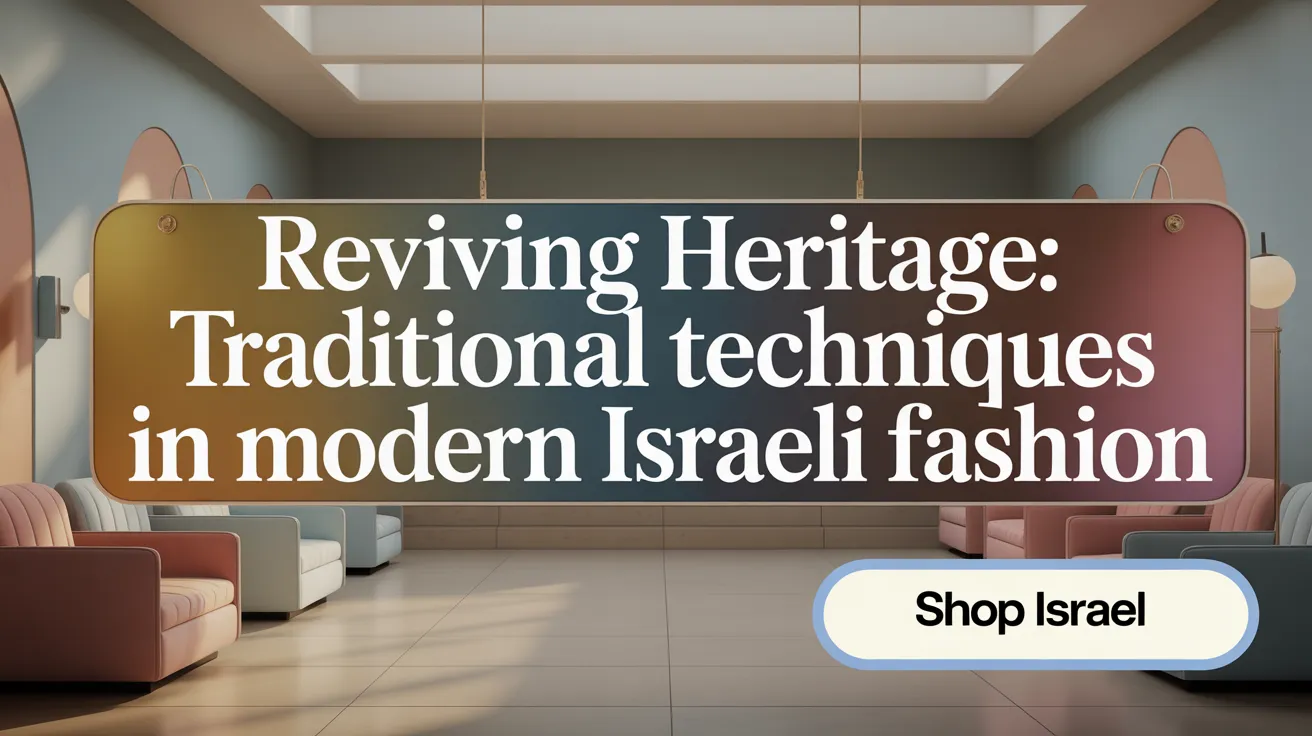 Reviving Heritage: Traditional Techniques in Modern Israeli Fashion