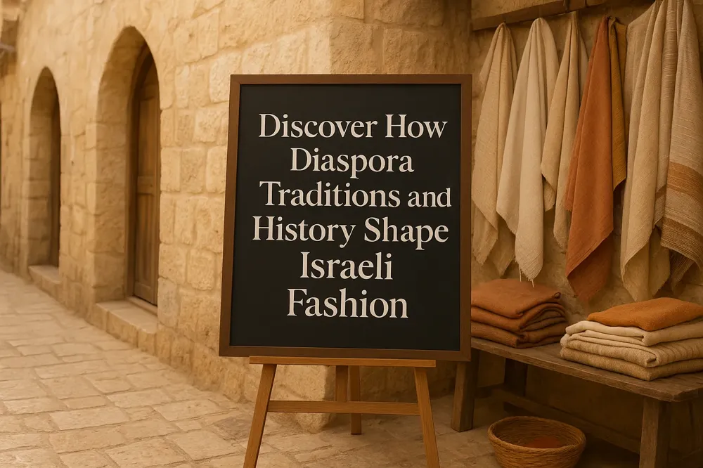 Discover How Diaspora Traditions and History Shape Israeli Fashion