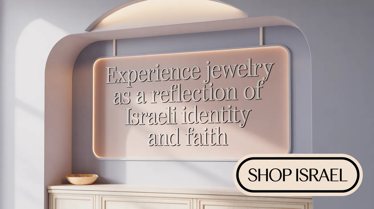 Experience Jewelry as a Reflection of Israeli Identity and Faith